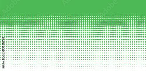 A vibrant green to white gradient effect made of small squares creating a digital, modern and clean background suitable for design projects