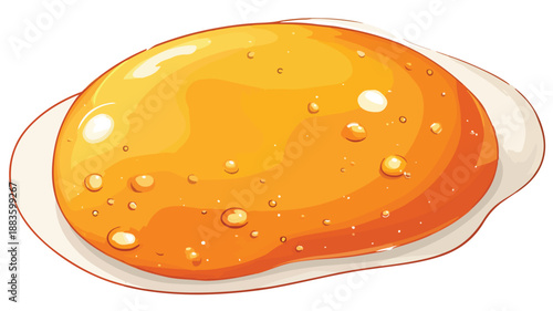Egg Cartoon Style Vector Illustration for Creative Designs