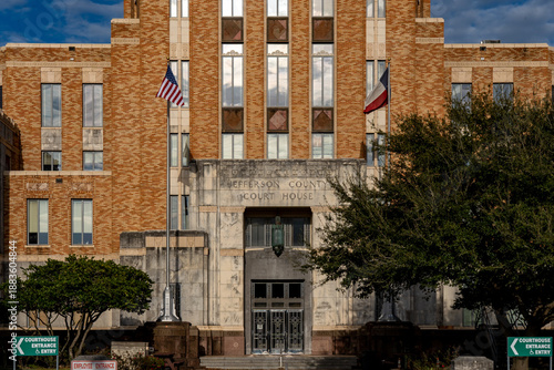 Jefferson County Courthouse in Beaumont, Texas