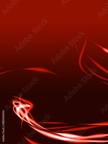 Modern soft abstract background on gardient background with flash flame wave curves