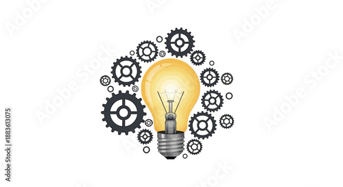 light bulb idea concept