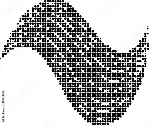 Simple Bird Design Element