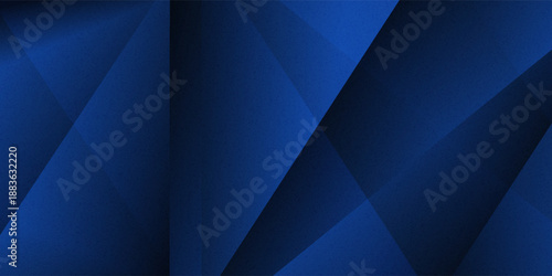 Luxury blue background. Abstract glowing background with grainy texture
