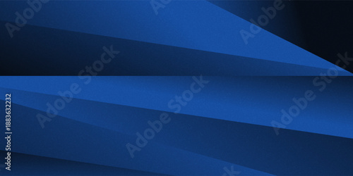 Luxury blue background. Abstract glowing background with grainy texture