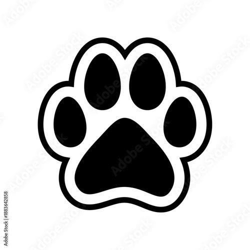 Paw print icon
