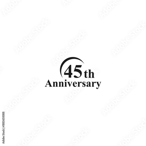 anniversary logo design, commemorative design, gold, elegant, decoration, happy, element, business, celebrating, vector, greeting, template, birthday, congratulation, symbol, year
