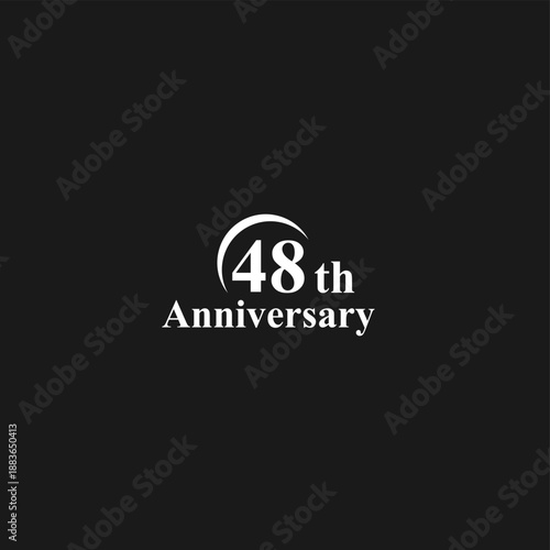 anniversary logo design, commemorative design, gold, elegant, decoration, happy, element, business, celebrating, vector, greeting, template, birthday, congratulation, symbol, year