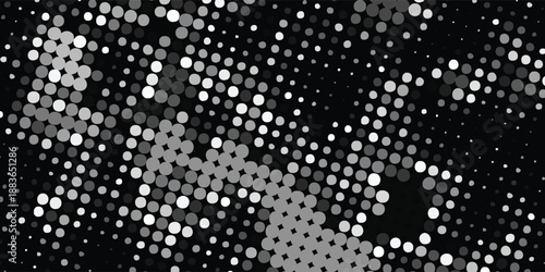 Dots halftone yellow and dark blue color pattern gradient grunge texture background. vector grunge. modern.