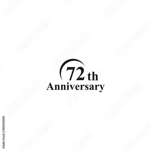 anniversary logo design, commemorative design, gold, elegant, decoration, happy, element, business, celebrating, vector, greeting, template, birthday, congratulation, symbol, year