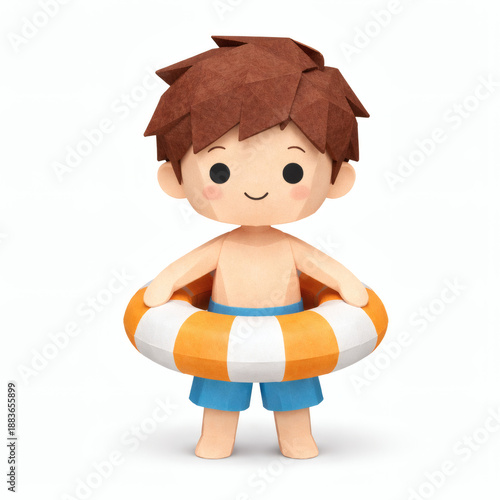 Summer Kid Ready for Fun: A...