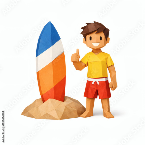 Ready for Surf: A cheerful ...