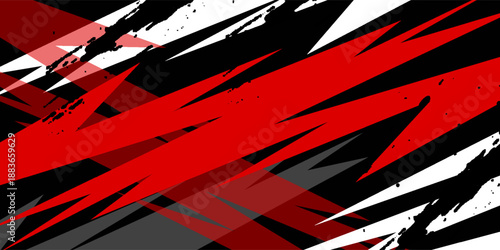 Abstract background with reflective spike arrow line pattern. Abstract racing themed background