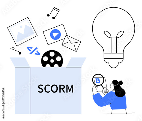 SCORM eLearning. SCORM enables seamless multimedia integration into online courses and standardizes content for digital learning. SCORM enhances interactivity, engagement, and accessibility. Ideal