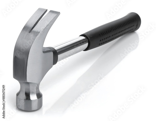 Wallpaper Mural Claw Hammer with Black Handle Isolated. Torontodigital.ca