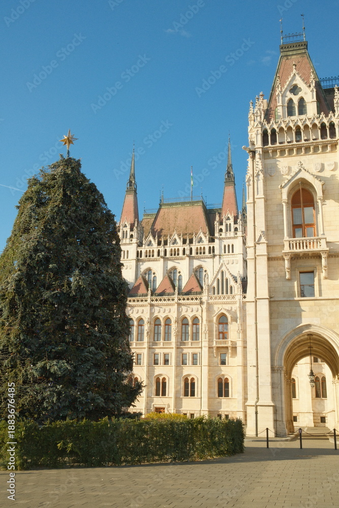 Obraz premium Budapest parliament