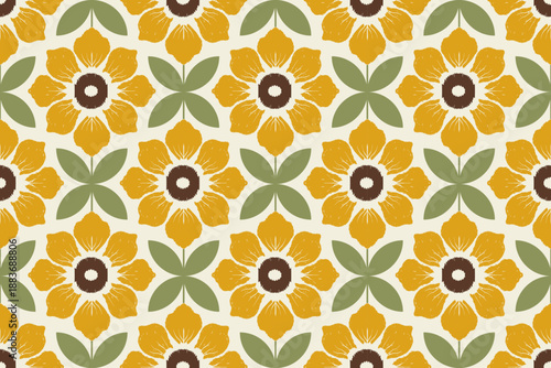 s Hand draw floral pastel botanical seamless pattern vector illustration design. floral vintage pattern.print striped ornament floral. Texture textile background. ornate elegant luxury vintage retro