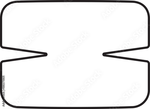 シンプルな湿布のイラスト素材