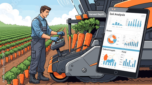 Agricultural Technology for Precision Farming and Soil Analysis