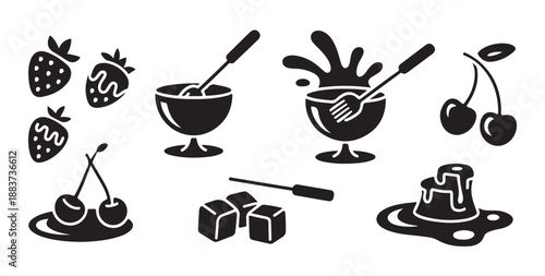 Eid mubarak greeting banner with black silhouette hanging lanterns stars and crescent moon