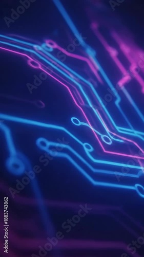 Wallpaper Mural Abstract Circuit Board Design Torontodigital.ca