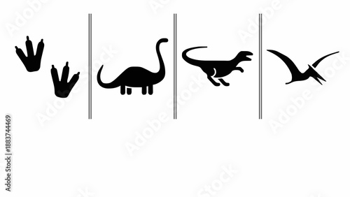 vector illustration of a dinosaurus