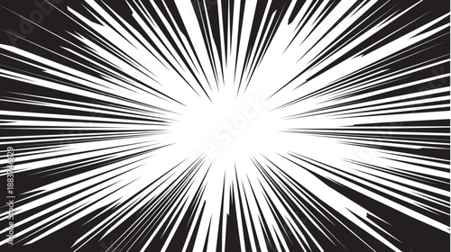 集中線　スクリーントーン　模様　背景