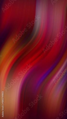 Abstract Colorful Wave Loop Motion Background with Smooth Gradient Flow