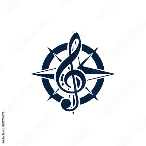 Music Compass Icon