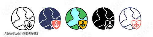 Environmental Protection multiple icon