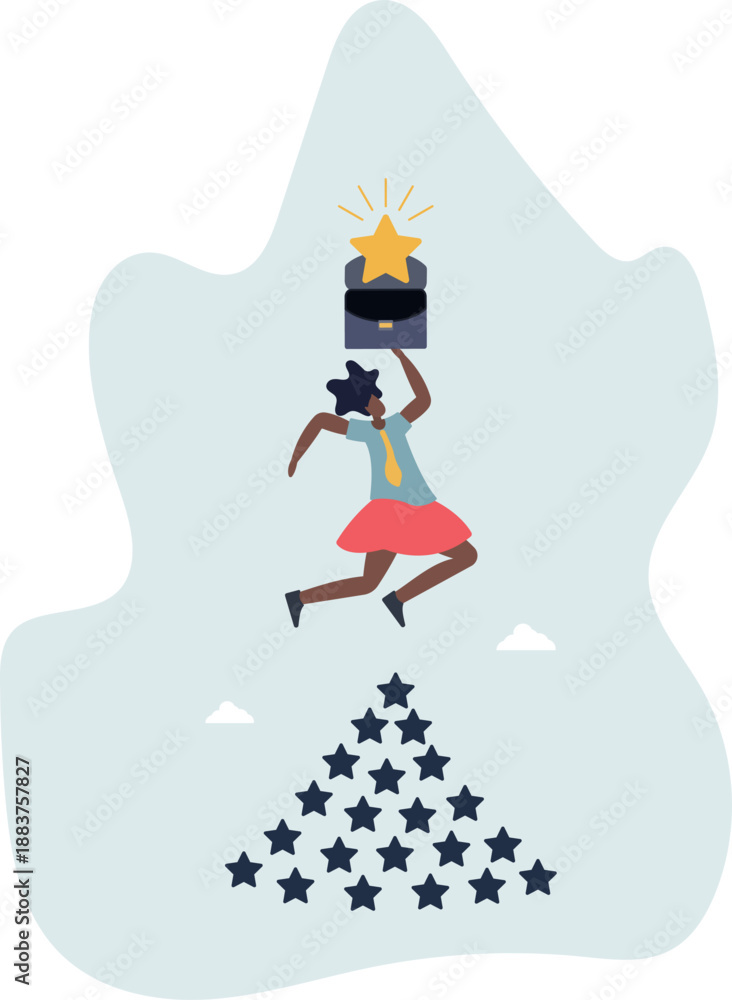 Fototapeta premium Feedback concept. The desire to receive the best possible feedback.