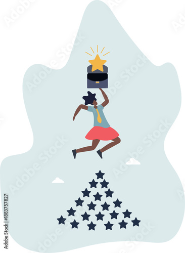 Feedback concept. The desire to receive the best possible feedback.