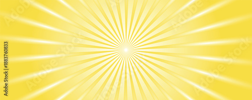 Background with yellow gradient and concentrated lines interspersed with