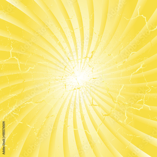 Background with yellow gradient and concentrated lines interspersed with