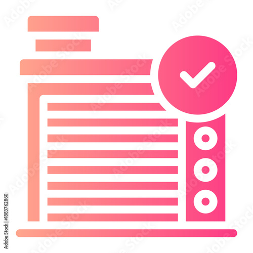 fire station gradient icon