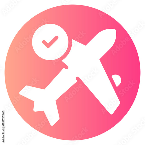 travelling gradient icon