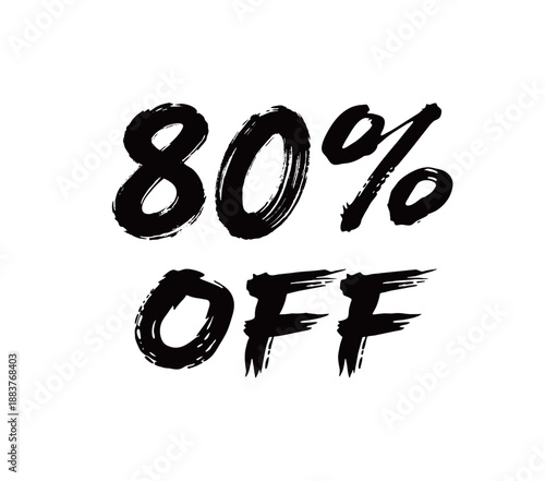 80% off矢量书法手写毛笔字
