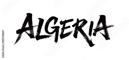 ALGERIA Handwriting


