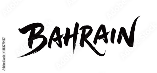 BAHRAIN handwritten
