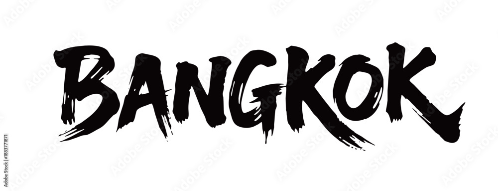 Φωτογραφία BANGKOK handwriting