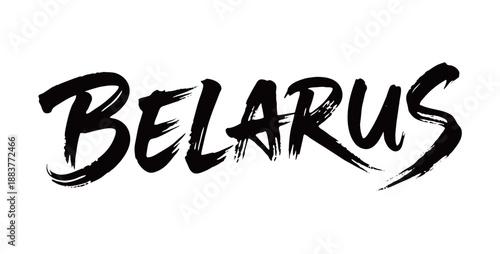 BELARUS handwriting
