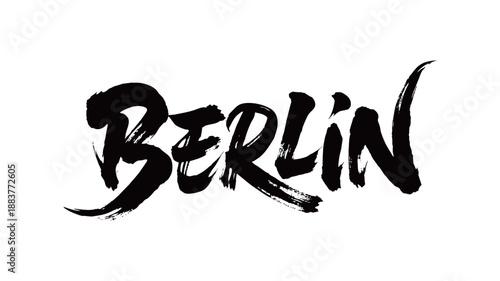 BERLIN handwriting
