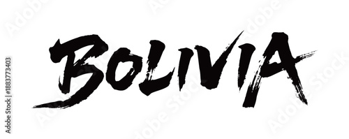 BOLIVIA Handwriting
