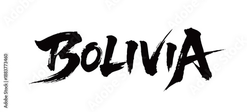 BOLIVIA Handwriting
