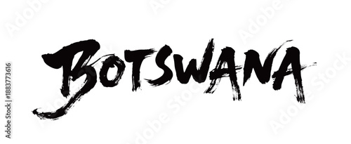 BOTSWANA Handwriting

