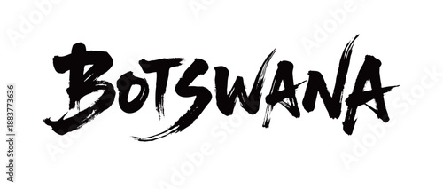 BOTSWANA Handwriting
