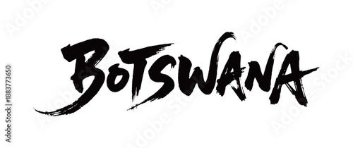 BOTSWANA Handwriting
