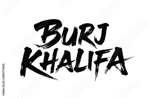 Written by BURJ KHALIFA
