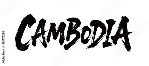 CAMBODIA Handwriting
