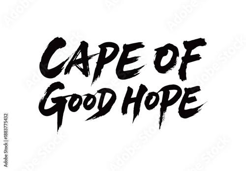 CAPE OF GOOD HOPE Handwriting
