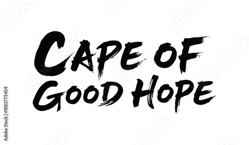 CAPE OF GOOD HOPE Handwriting
